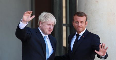 Macron miał nazwać Johnsona "klaunem"
