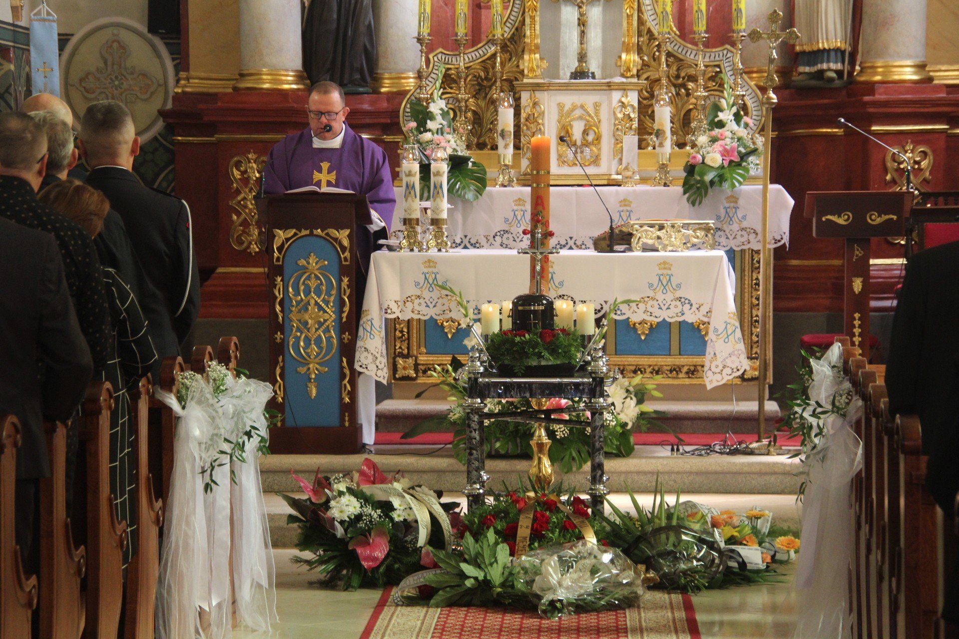 Ostatnie pożegnanie śp. inż. Mariana Nabzdyka odbyło się w Lutogniewie, w sobotę 2 sierpnia