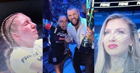 FAME MMA 12. Zmasakrowana MartiRenti, demoniczna Zusje i Deynn pokazująca "SERDUSZKO" Danielowi Majewskiemu!