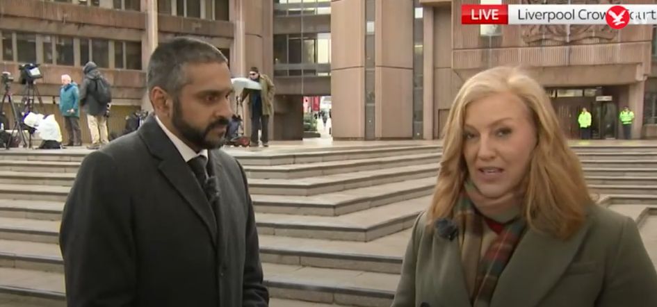 Reporterka zalazła się łzami informując o wyroku za morderstwo
