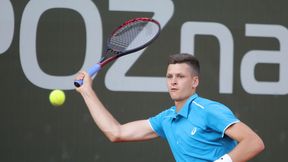 Wimbledon: Hubert Hurkacz wygrał trzysetowy bój i jest w II rundzie eliminacji