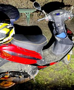 Uciekał na skuterze przed policją. Funkcjonariusze szybko odkryli powód