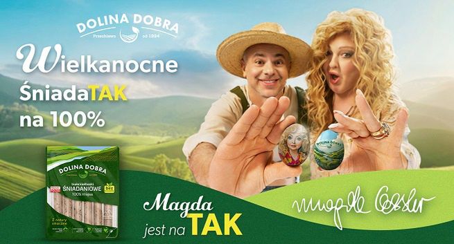 Magda Gessler jest na "tak" w kampanii Doliny Dobra