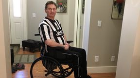 Były reprezentant Polski Janusz Dobrowolski sparaliżowany po wypadku. Ma szansę wstać z wózka