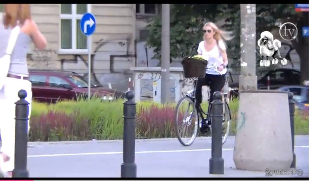 Agnieszka Szulim na rowerze!