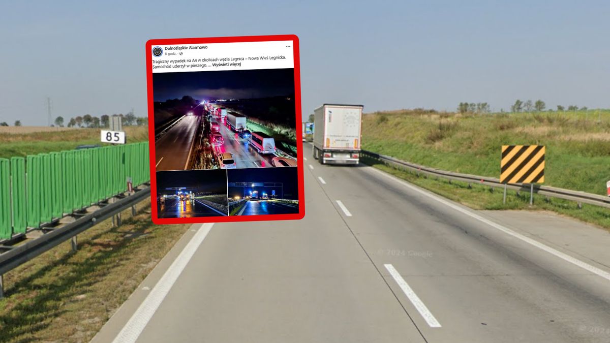 Tragedia na autostradzie A4.