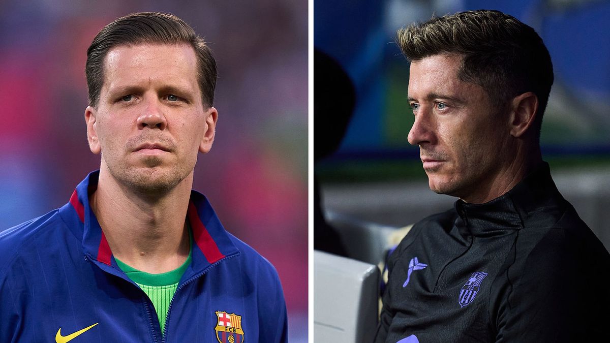 Getty Images / Pedro Salado/Juan Manuel Serrano Arce / Na zdjęciu: Wojciech Szczęsny i Robert Lewandowski