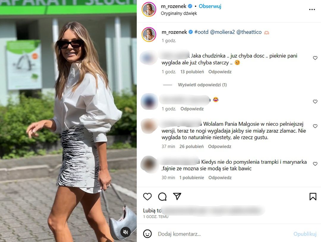 Internauci wyraźnie zaniepokojeni wyglądam Rozenek