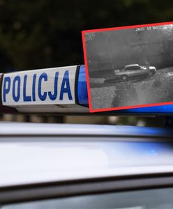 Auto stanęło w płomieniach w Gliwicach. Policja ma nagranie