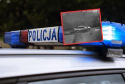 Auto stanęło w płomieniach w Gliwicach. Policja ma nagranie