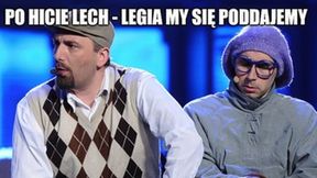 "Hit okazał się być meczem-memem". Internauci śmieją się z Lecha