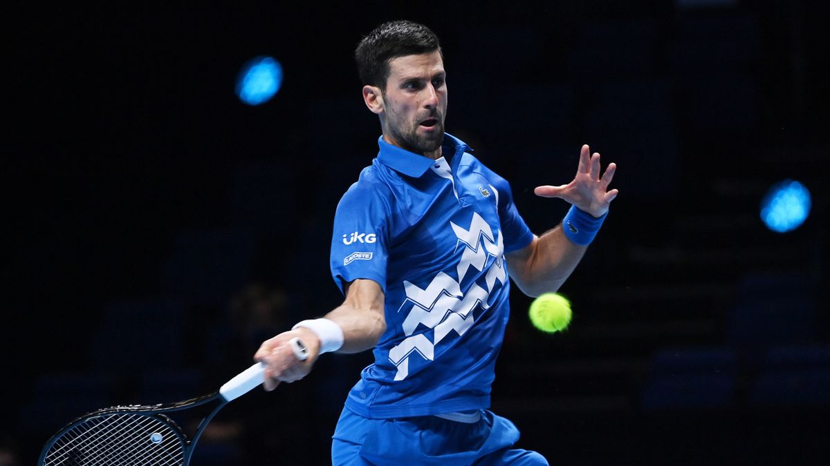 PAP/EPA / ANDY RAIN / Na zdjęciu: Novak Djoković