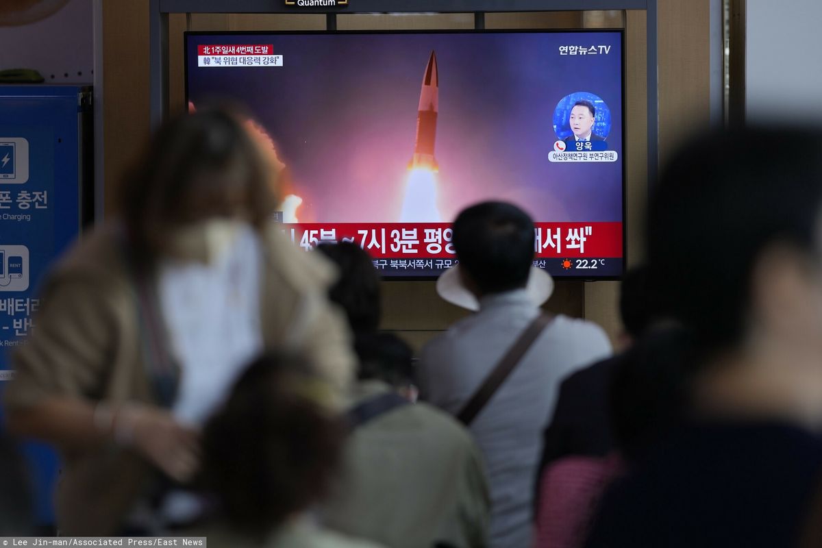 Korea Północna wystrzeliła pocisk balistyczny