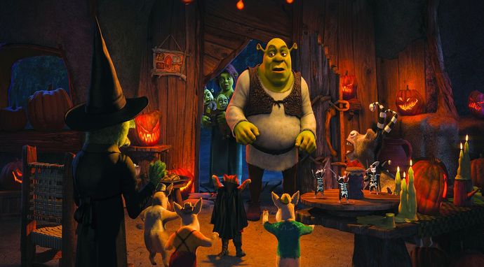 Shrek ma wielkie oczy