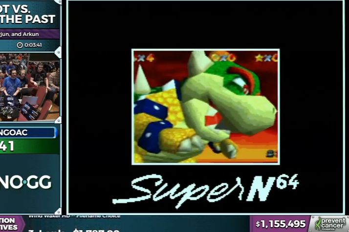 Robot zagrał w Super Mario 64 i Portala na kultowej konsoli SNES