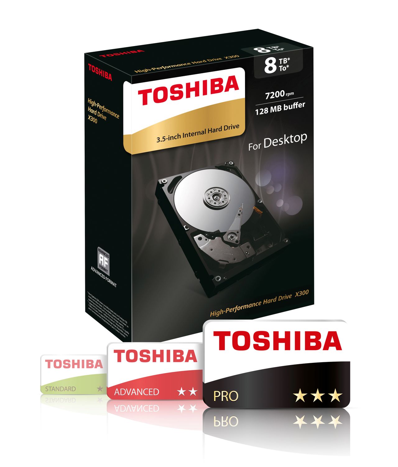 Toshiba prezentuje wewnętrzny dysk twardy X300 o pojemności 8 TB #prasówka