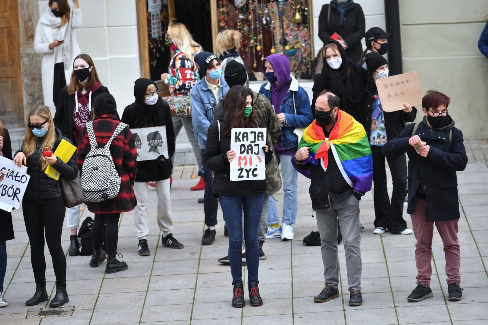 Jednym z "czarnych charakterów" demonstracji jest Kaja Godek