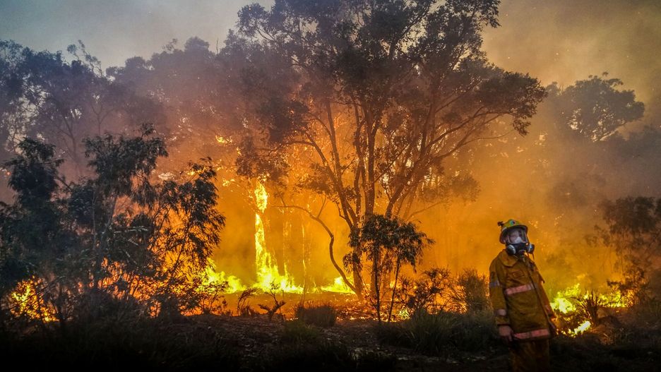 arch48
TOPSHOT - This handout photo taken on December 8, 2021 and obtained on December 10 from the Western Australian Department of Fire and Emergency Services shows a firefighter at work near Margaret River. (Photo by Sean BLOCKSIDGE / WESTERN AUSTRALIA DEPARTMENT OF FIRE AND EMERGENCY SERVICES / AFP) / -----EDITORS NOTE --- RESTRICTED TO EDITORIAL USE - MANDATORY CREDIT "AFP PHOTO / SEAN BLOCKSIDGE / WESTERN AUSTRALIA DEPARTMENT OF FIRE AND EMERGENCY SERVICES" - NO MARKETING - NO ADVERTISING CAMPAIGNS - DISTRIBUTED AS A SERVICE TO CLIENTS
SEAN BLOCKSIDGE