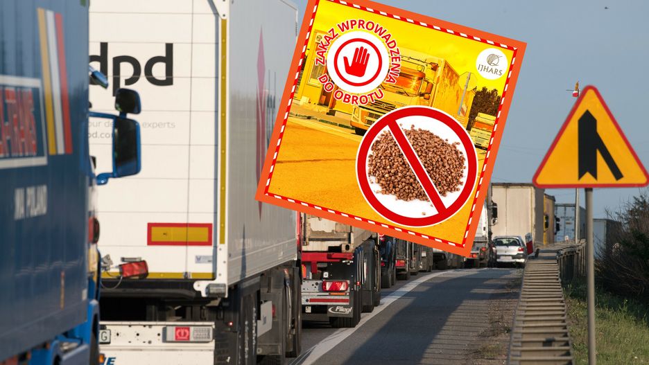 Służby zatrzymały kilkadziesiąt ton gryki z Ukrainy