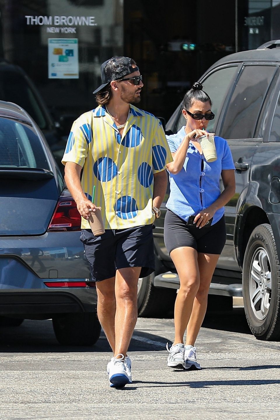 Kourtney Kardashian i Scott Disick poszli razem na kawę