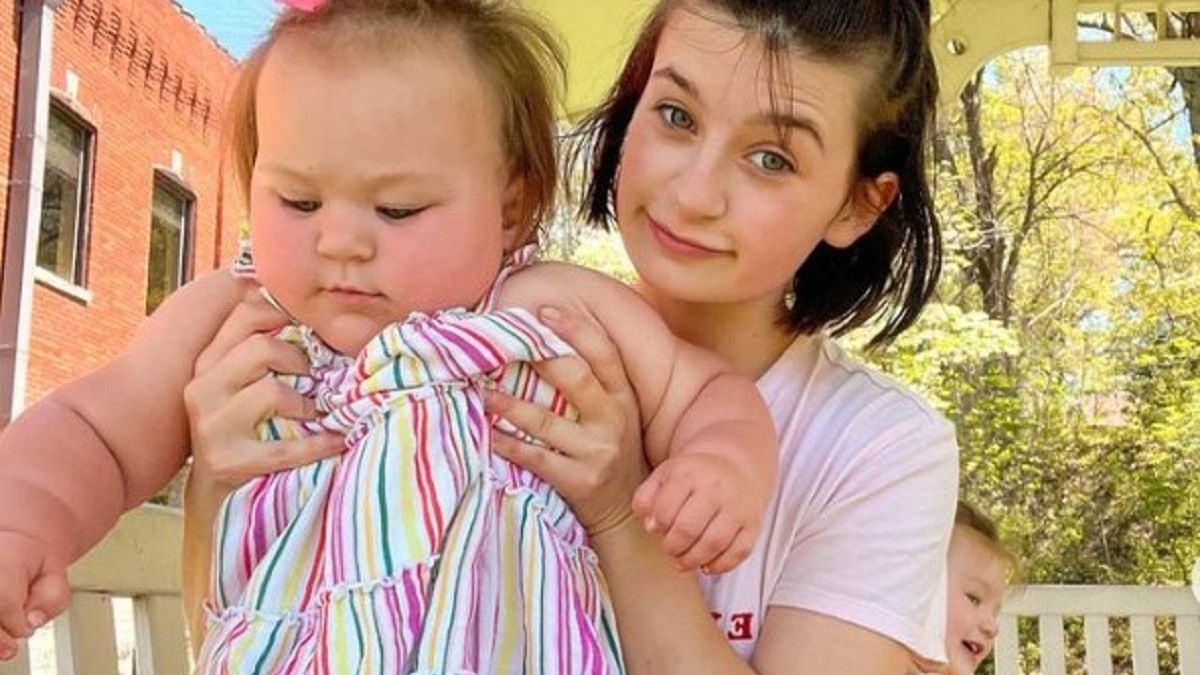 To dziecko jest ogromne.