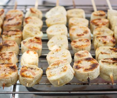 Grillowane banany