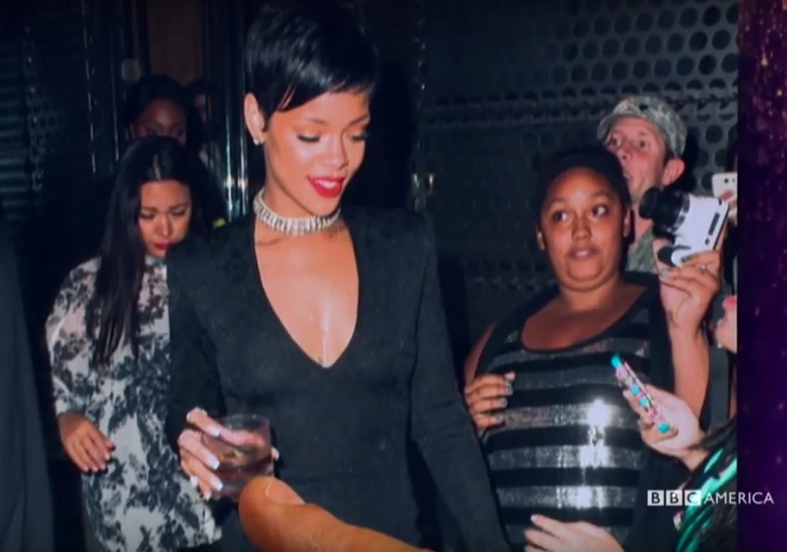 Rihanna gwiazdorzy w restauracji