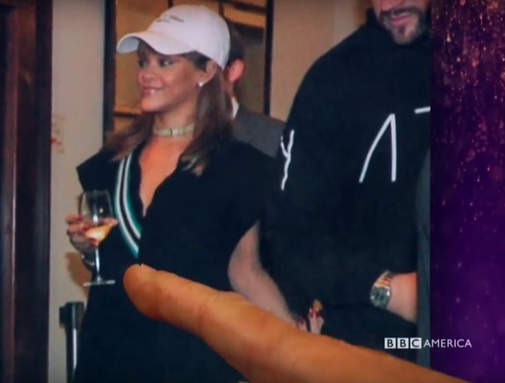 Rihanna gwiazdorzy w restauracji