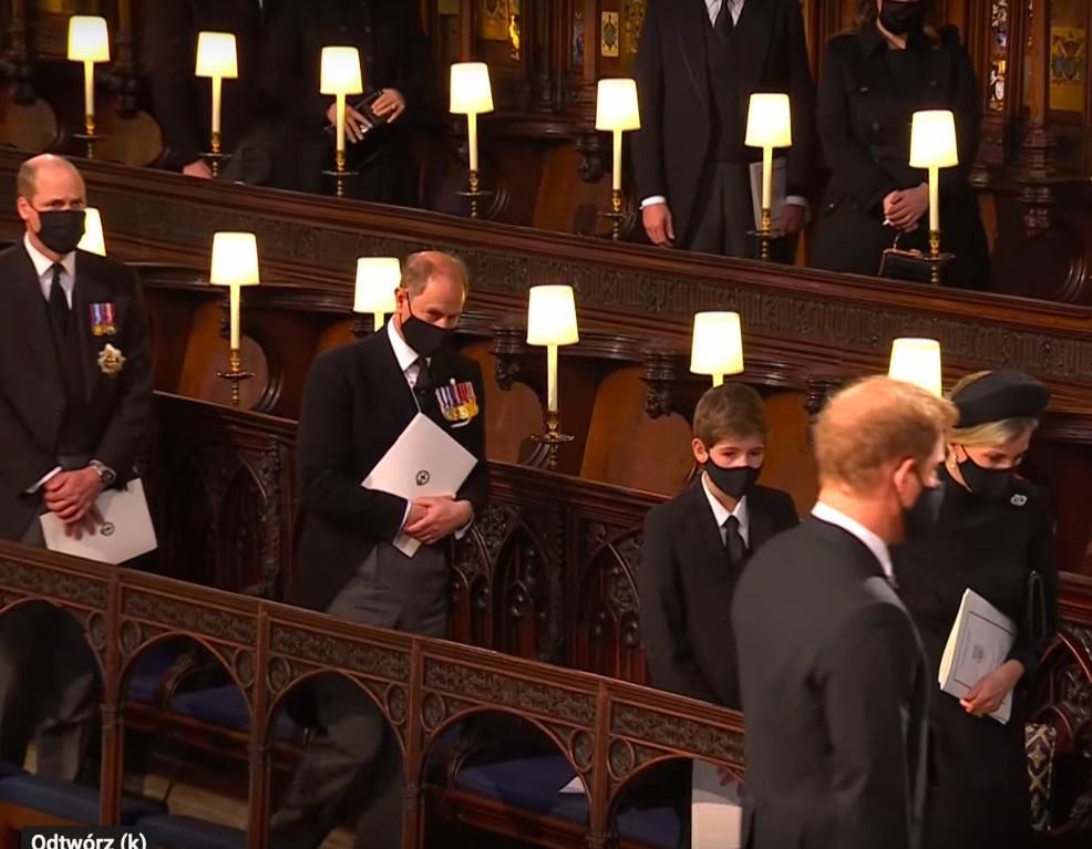 Książę William, książę Harry – pogrzeb księcia Filipa