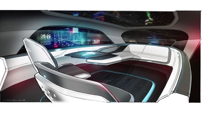 Audi Long Distance Lounge Concept. Źródło: cnet.com