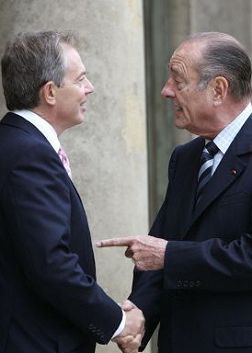 Chirac i Blair - siła harmonii dla Europy jutra