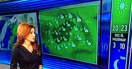 Węgierska telewizja państwowa podała prognozę pogody dla... Królestwa Węgier. To nie przypadek