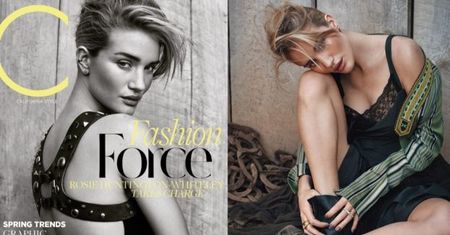 Rosie Huntington-Whiteley pozuje w bieliźnie