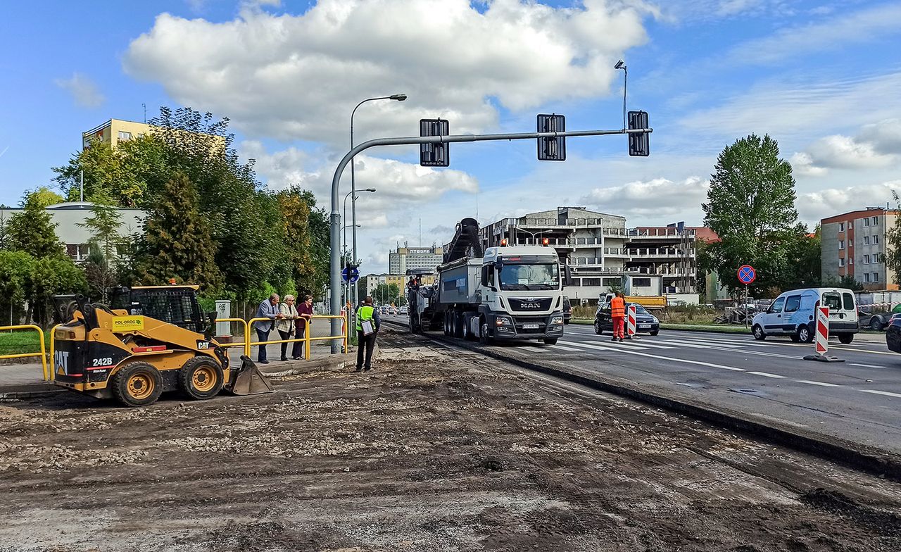 Rozpoczął się remont al. Wojska Polskiego