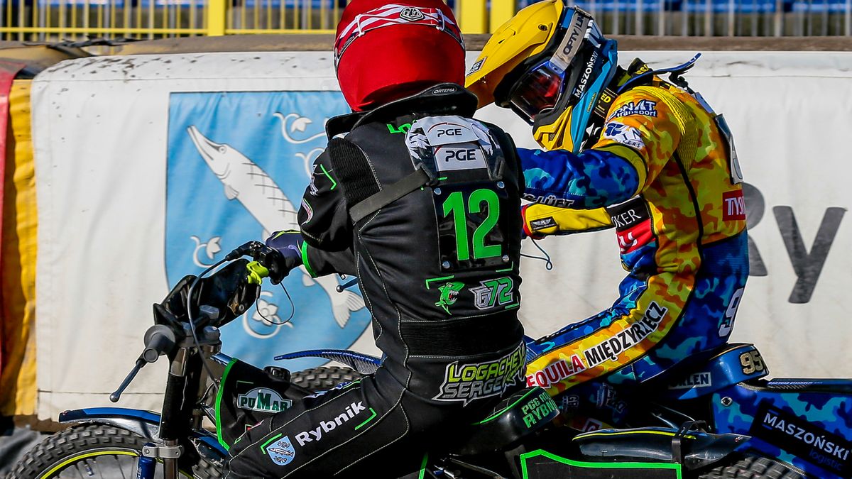 WP SportoweFakty / Arkadiusz Siwek / Na zdjęciu: Siergiej Łogaczew, Bartosz Zmarzlik.