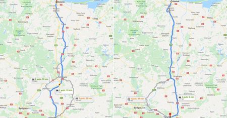 Nad morze autostradą czy zwykłą drogą? Odpowiedź nie jest taka prosta