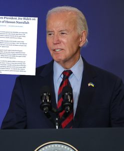 Śmierć Nasrallaha. Jest reakcja Joe Bidena