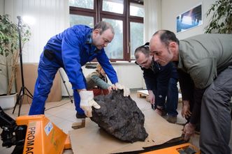 Największy meteoryt znaleziony w Polsce. Waży 261 kg!