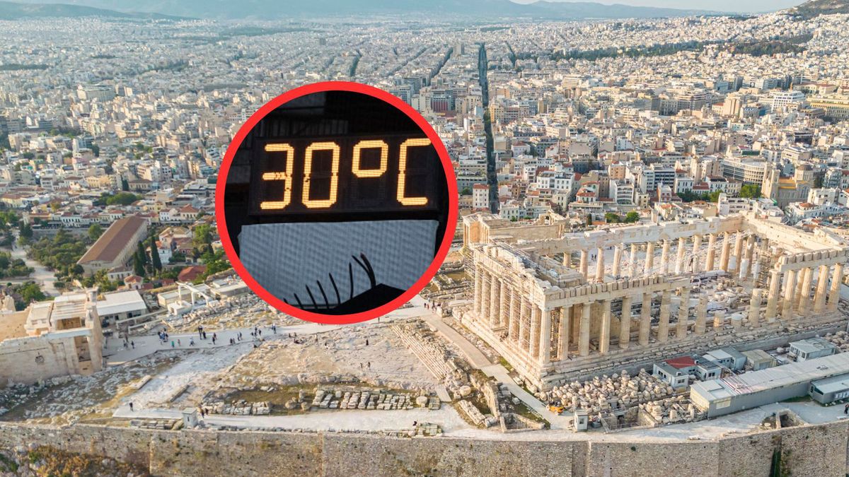 Rekordowe upały i spadki temperatur. Szoko w Grecji