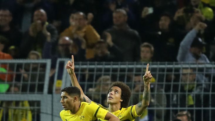 Getty Images / Christof Koepsel/Bongarts / Na zdjęciu: Axel Witsel (z prawej)