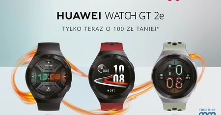 Szukasz dobrego smartwatcha? Huawei Watch GT 2e dostępny w promocji