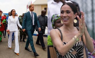 Meghan Markle kontynuuje wizytę w Nigerii. Eksksiężna zaprezentowała się w DWÓCH KOSZTOWNYCH stylizacjach. Klasa? (ZDJĘCIA)