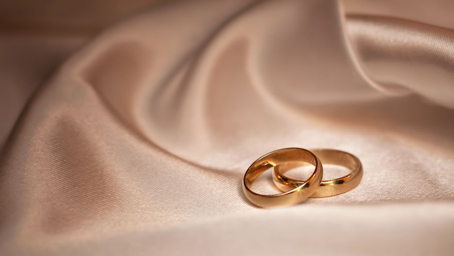 biżuteria, para, satyna, satynowa, tkanina