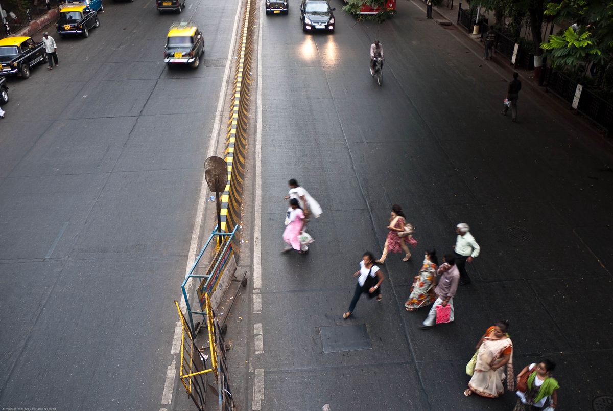 Bombaj pierwszym miastem w Indiach, które zmieniło postaci w sygnalizacji świetlnej na kobiety