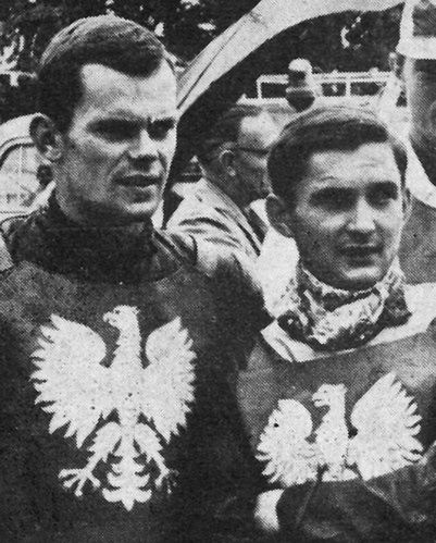 Antoni Woryna i Andrzej Wyglenda, dwaj najlepsi polscy żużlowcy 1967 roku - fot. z archiwum autora