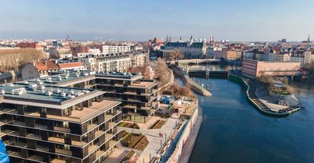 Wrocław. Powstaje Bulwar nad Odrą. Można już spacerować po pierwszym odcinku