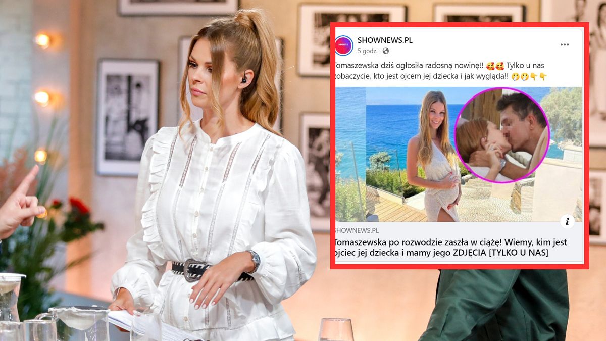 Małgorzata Tomaszewska w ciąży. Tak wygląda jej nowy partner. 