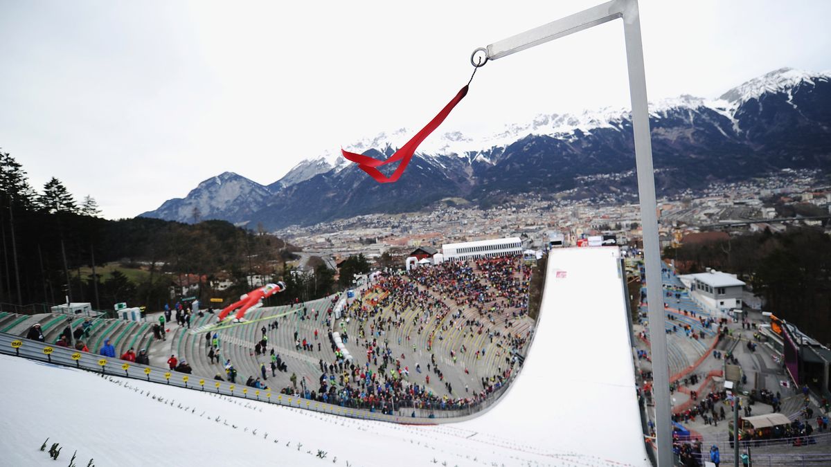 Na zdjęciu skocznia Bergisel w Innsbrucku