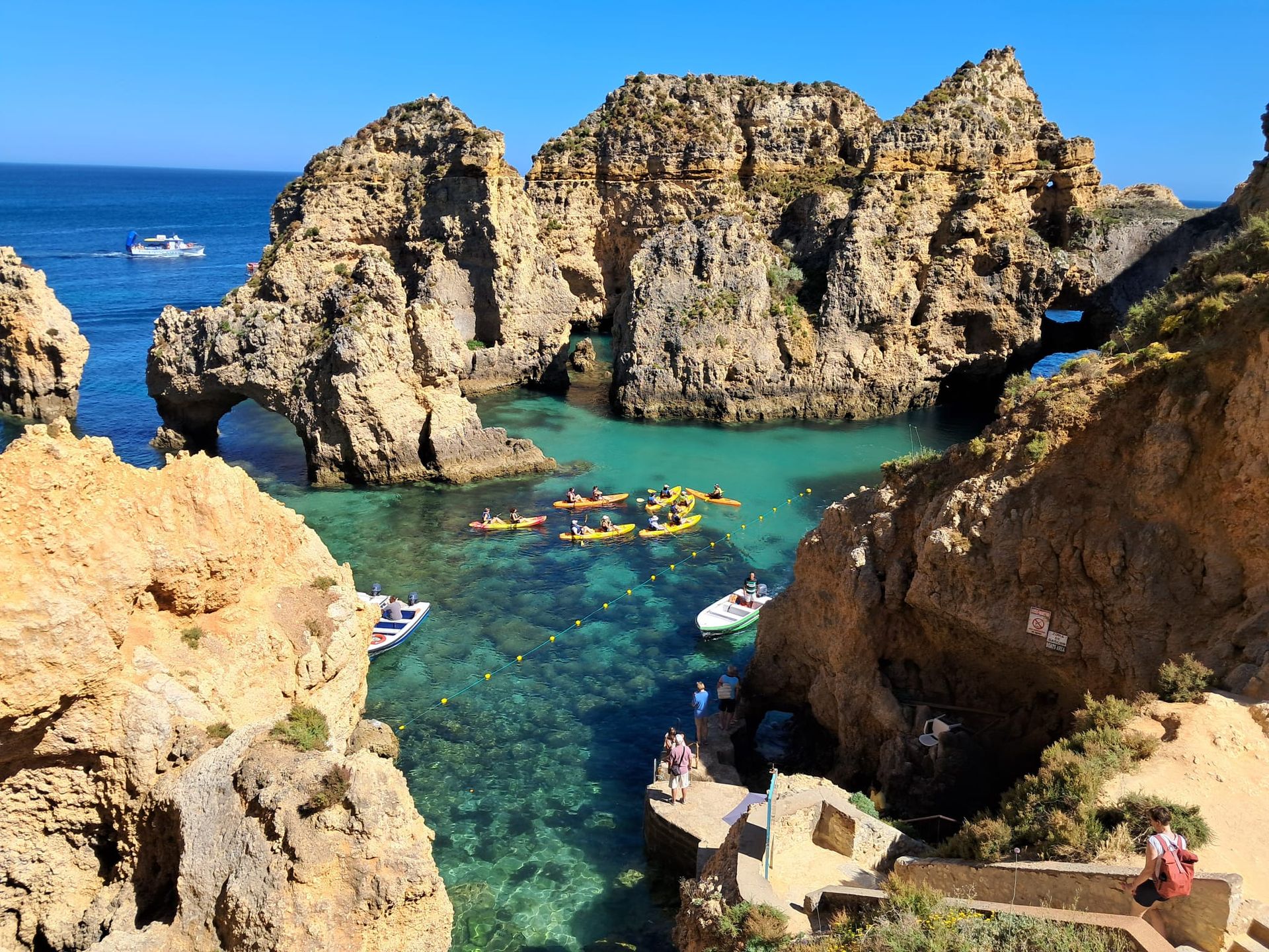 Algarve: golden cliffs, hidden beaches and sea caves in southern Portugal