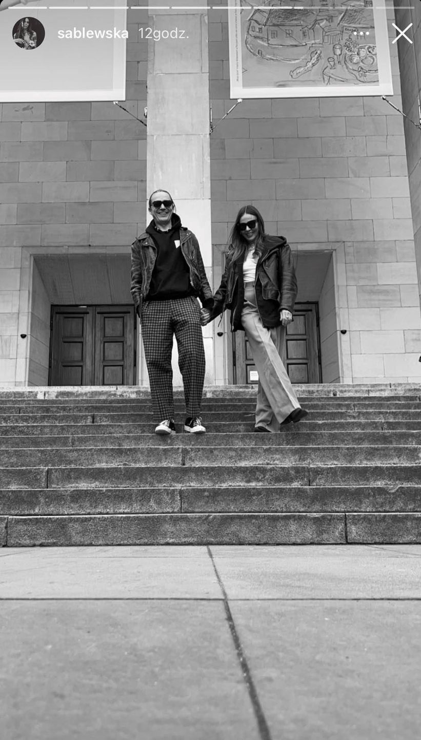 Maja Sablewska i Wojtek Mazolewski chwalą się wspólnym wyjściem 